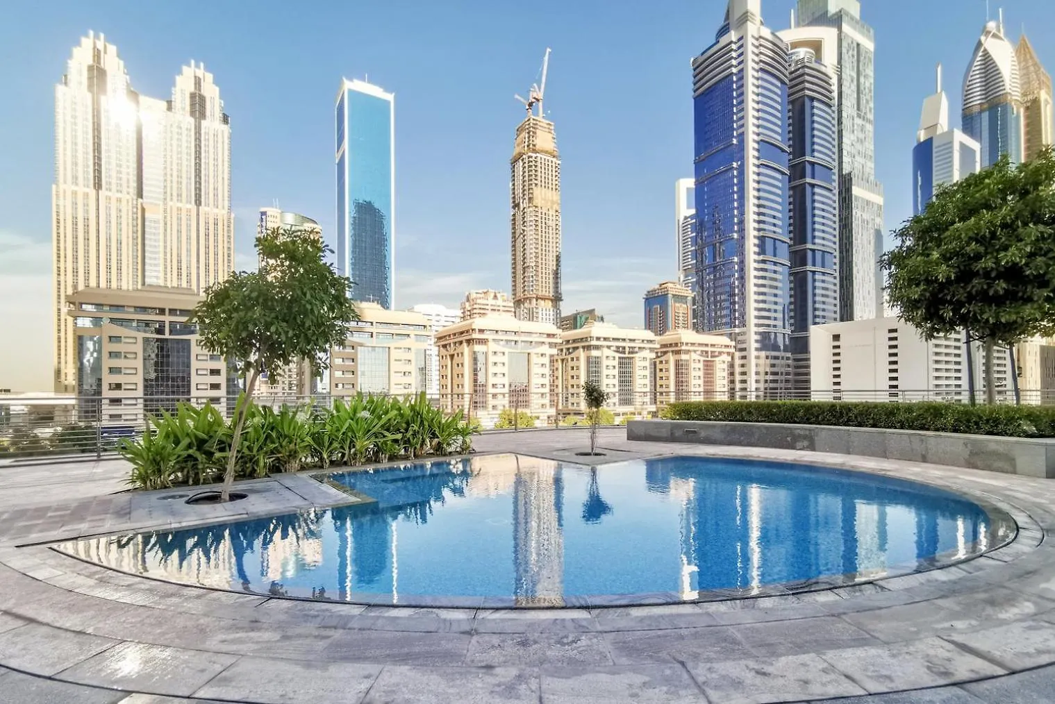 Apartment Blueground Central Park Tower Pool Gym Dxb-1234 Dubai